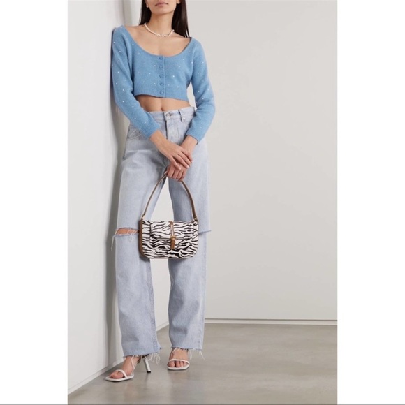 Reformation Nathalia Regenerative Wool Crop Cardigan